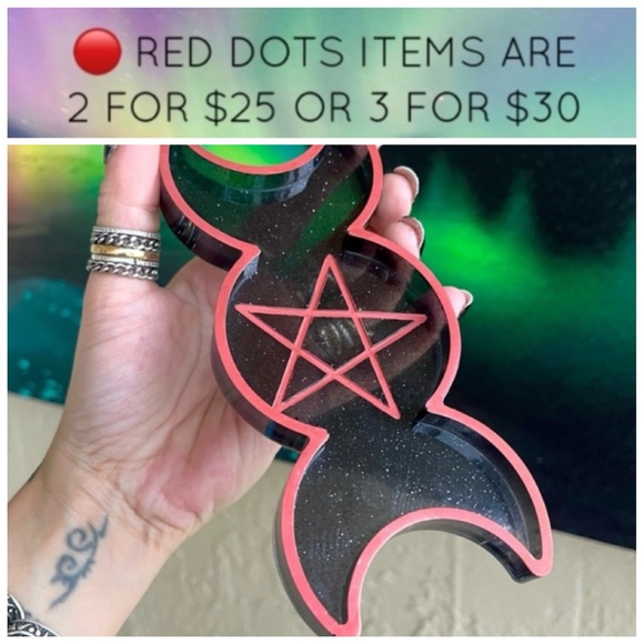 π΄β SALE ! red dot items are 2 for $25 . Bundle more than 3 and its $10 each π - Picture 4 of 16